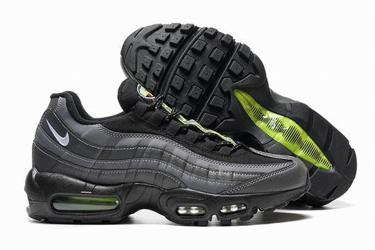 (image for) Nike Air Max 95 Grey Black Men's Shoes-31